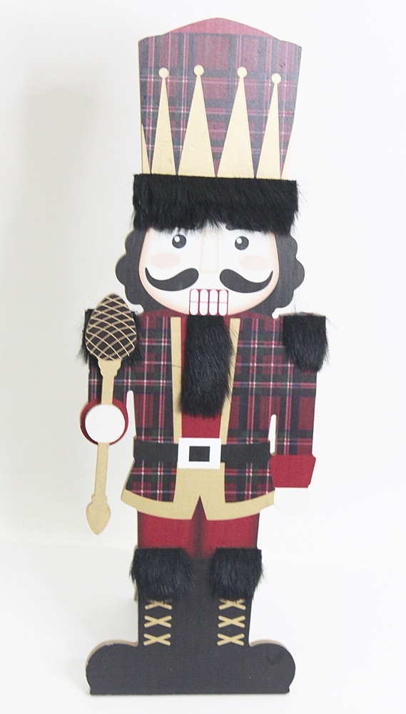 Christmas Nutcracker Standee Emperor Character 18" Holiday Colors