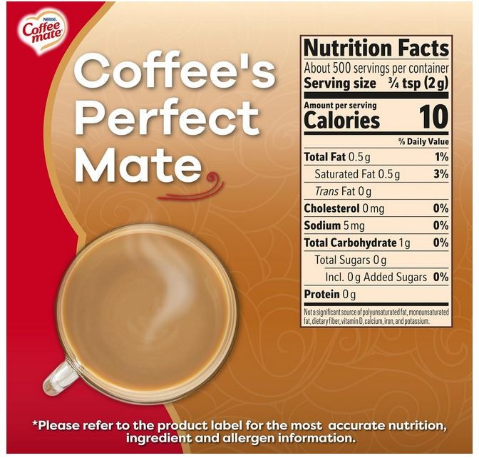 Coffee mate Original Powdered Coffee Creamer