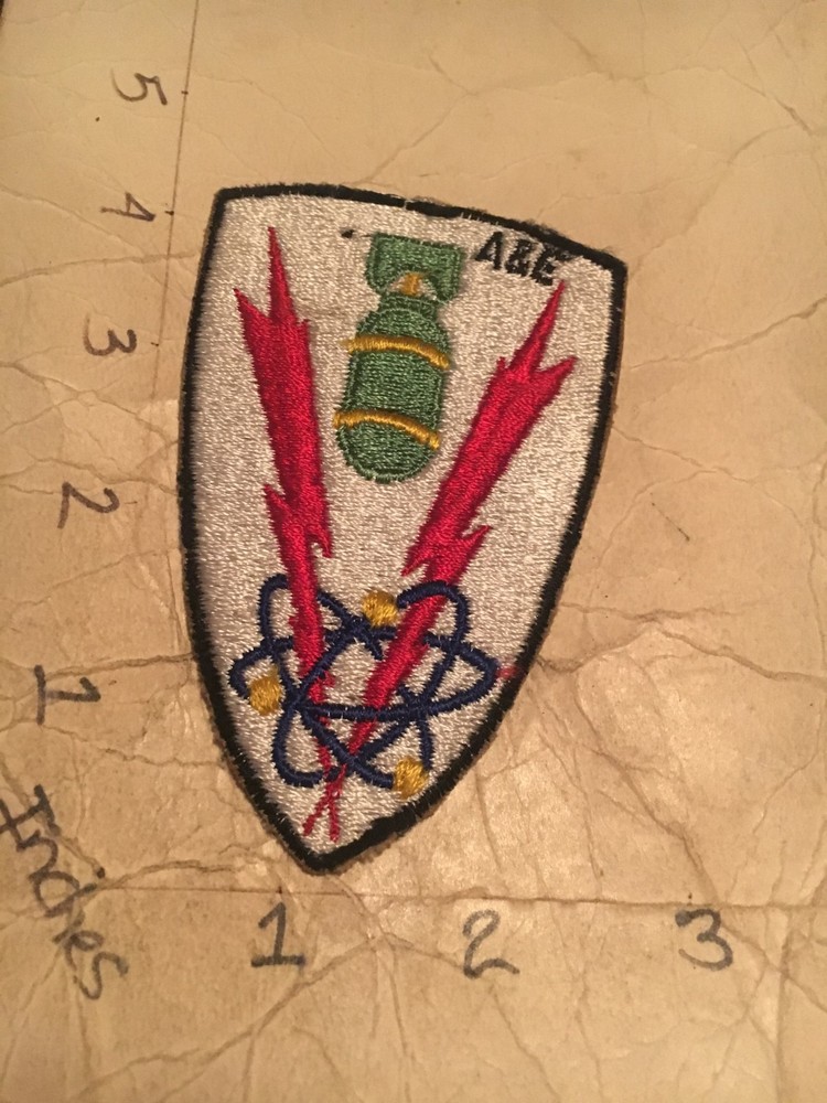 vintage USAF Armament & Electronics Squadron patch 10/12/25 damaged