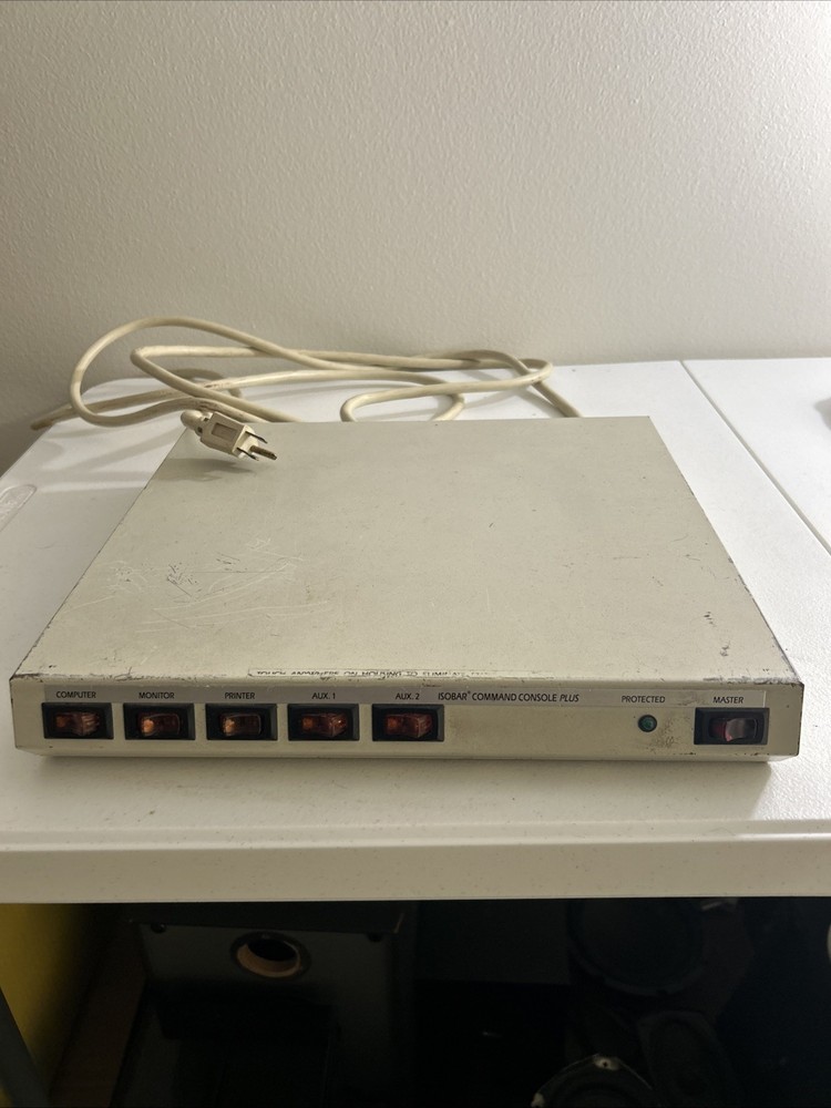 Tripp Lite Isobar Command Console CCI 6-12 Transient Voltage Surge Supressor