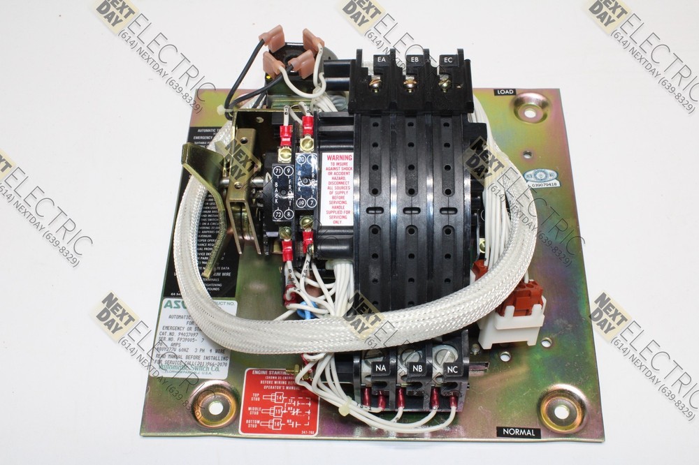 Asco, 94037097, 70a Transfer Switch Automatic Standby Generator Emergency 3ph