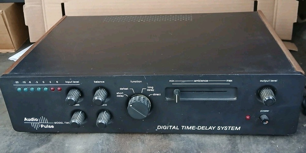 Audio Pulse Digital Time-Delay System Model Two
