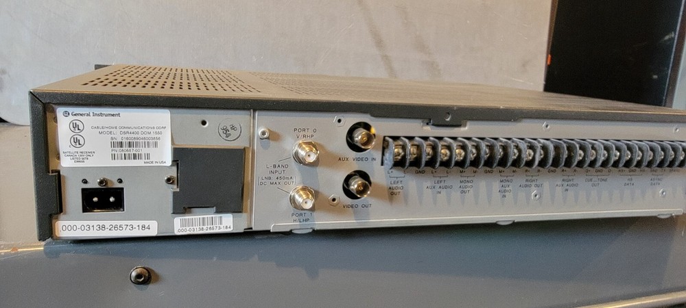 General Instrument DSR 4400 Digichipher - USED