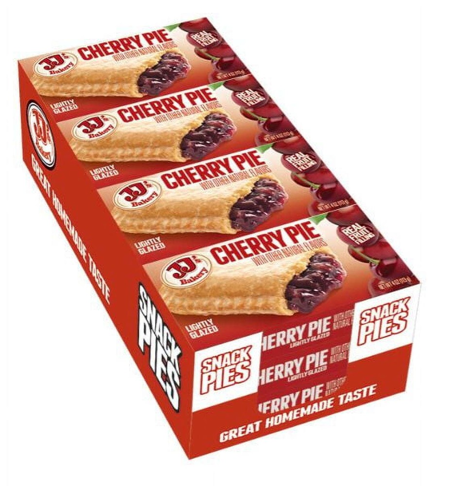 JJ's Bakery Cherry Pies, 4 Ounce -- 12 per case.