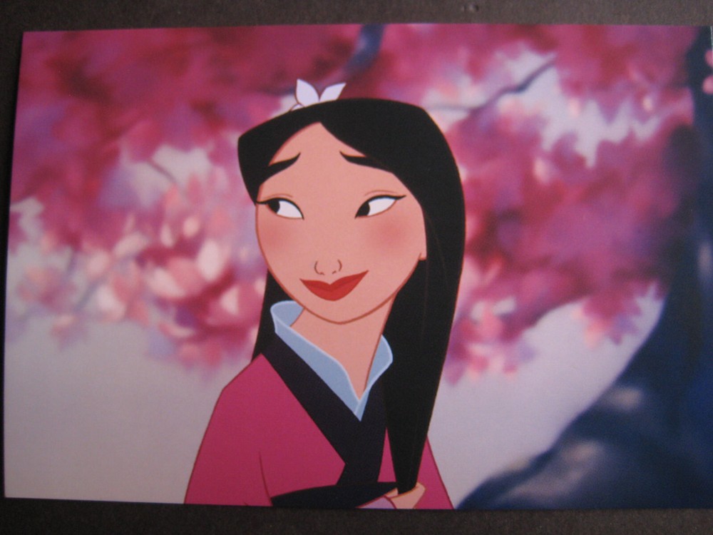 9 UNUSED 2017 Disney Mulan Postcards