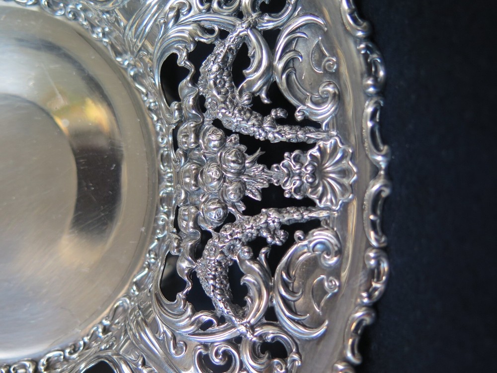 Vintage 19th century Whiting Sterling Compote