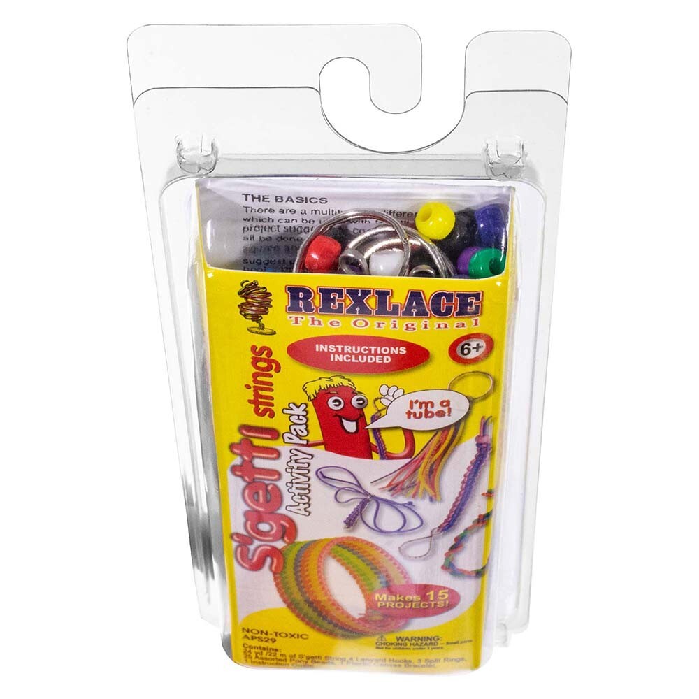 Pepperell S’getti Strings Activity Pack – Neon | Ages 6 & Up | Instructions