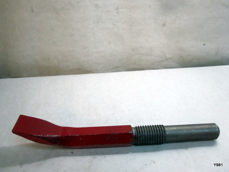 Long Bent Chisel Point Tip for Rock Tools Scaling Bars
