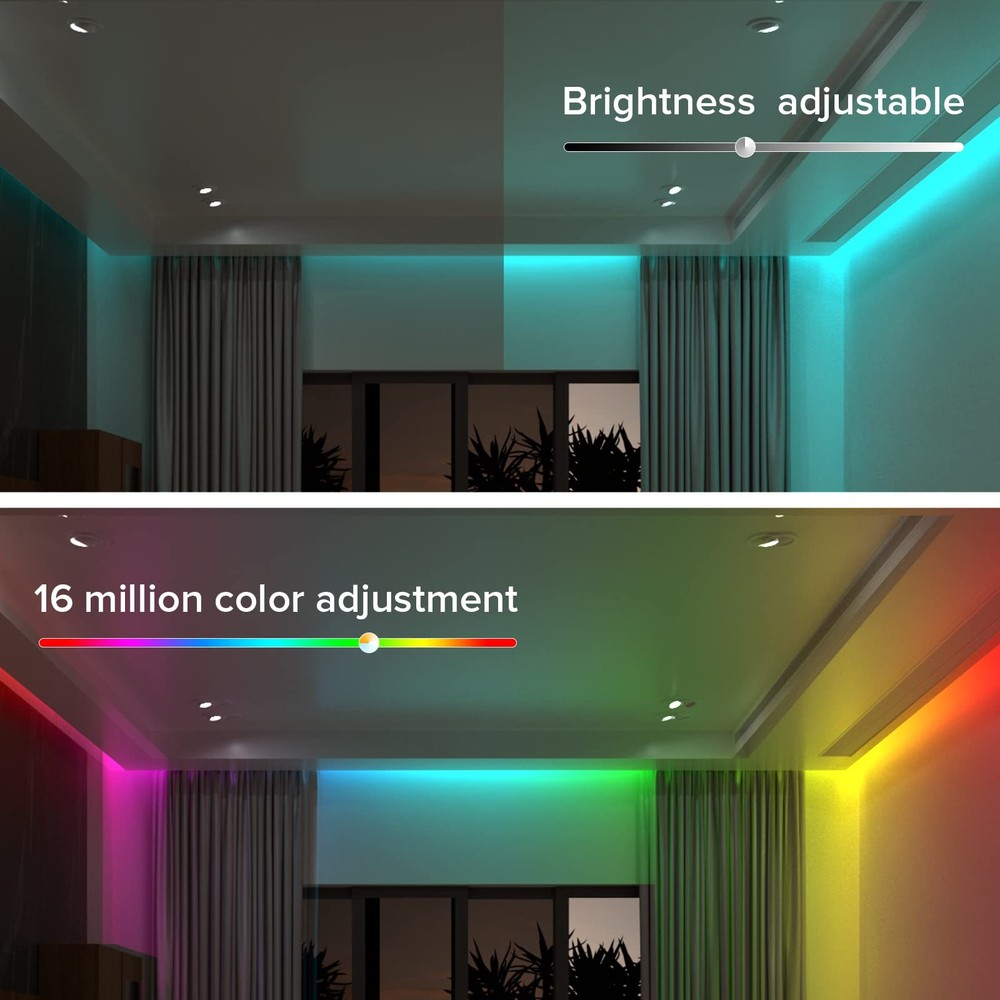 BTF-LIGHTING SP630E Bluetooth Controllers 4 Zones SP630E+RB3 Kit, Multicolor