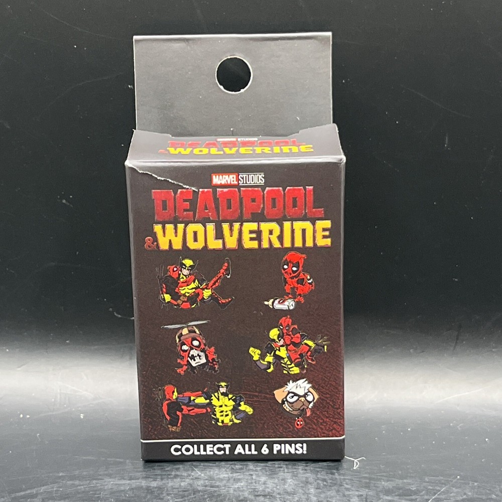 Disney ,Deadpool And Wolverine Pin; Marvel; Loungefly Blind Box- Floating Head