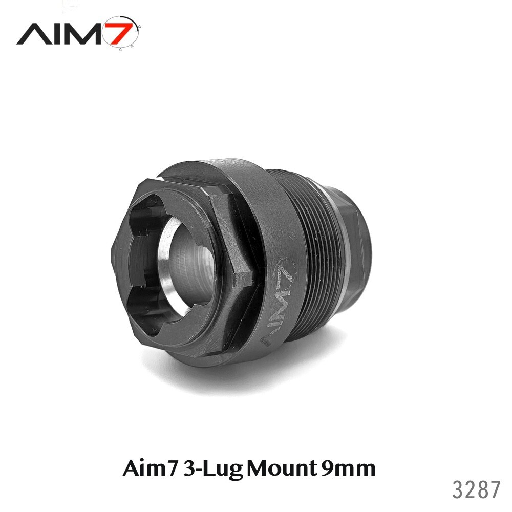 Aim7 X-13 3-Lug Mount 9mm