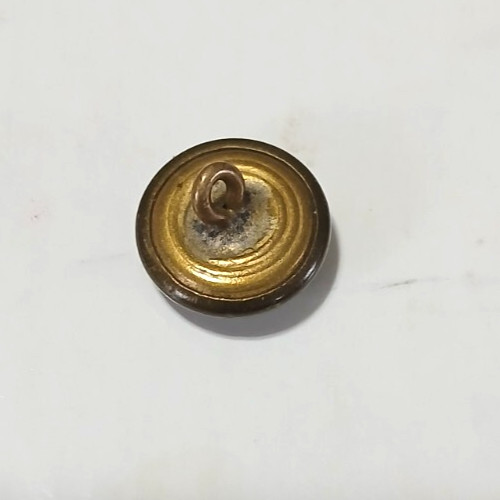 U.S. Uniform Button - Civil War General Service, plain back, See Pics. 1/2" Wide