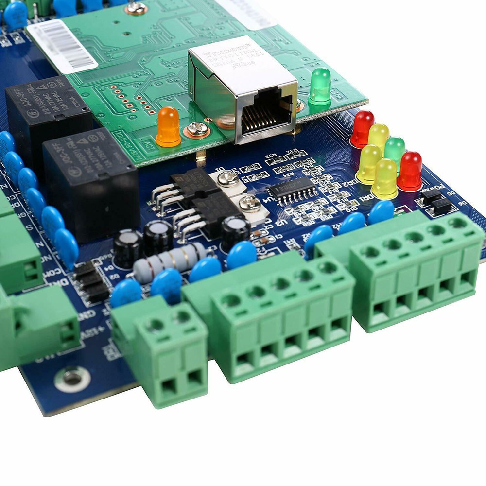 2 Door 4 Reader TCP/IP Professional Board Panel Access Control Metal Box + Power