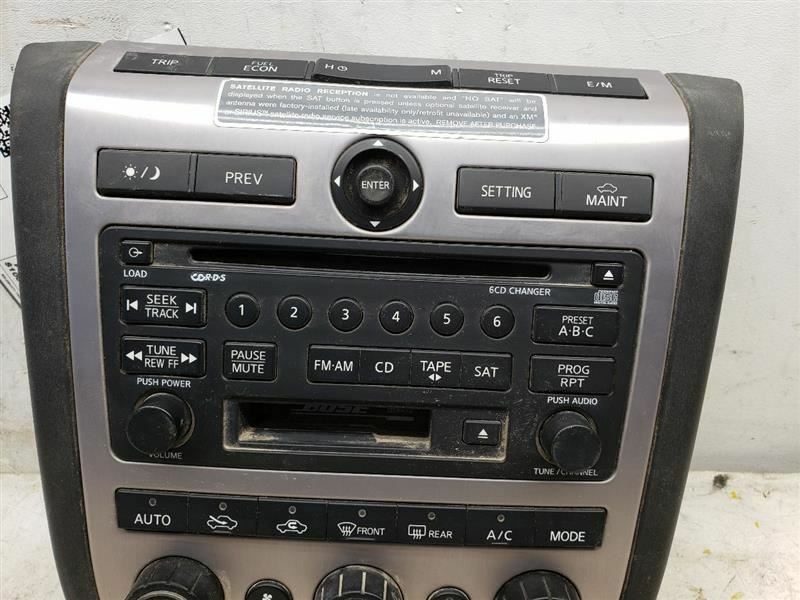 Temperature Control Panel Fits 03-04 MURANO 935064