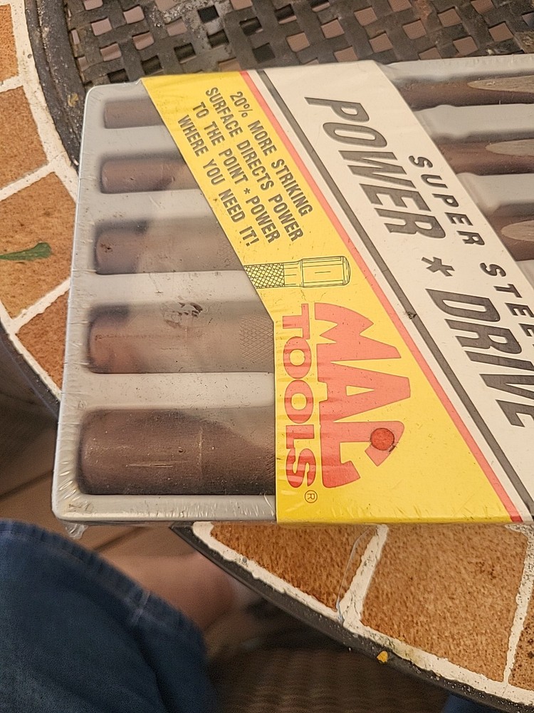 Mac Tools C50PDPT, Flat Tip Chisel Set, 5 Piece Set