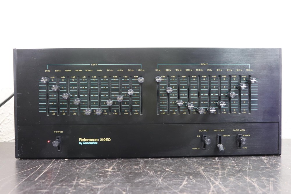QUADRAFLEX Reference: 210EQ Equalizer 10-Band.