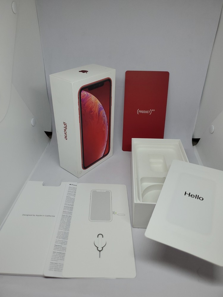 Apple IPhone XR 128gb Red (BOX ONLY + bonus)