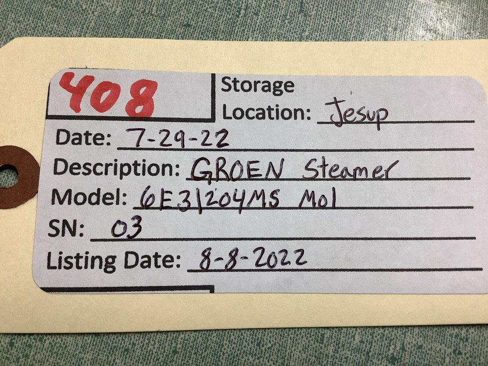 Steamer Groen Hyper Steam HY-6E Double Stack Convection Steamer 208v 3ph Tested