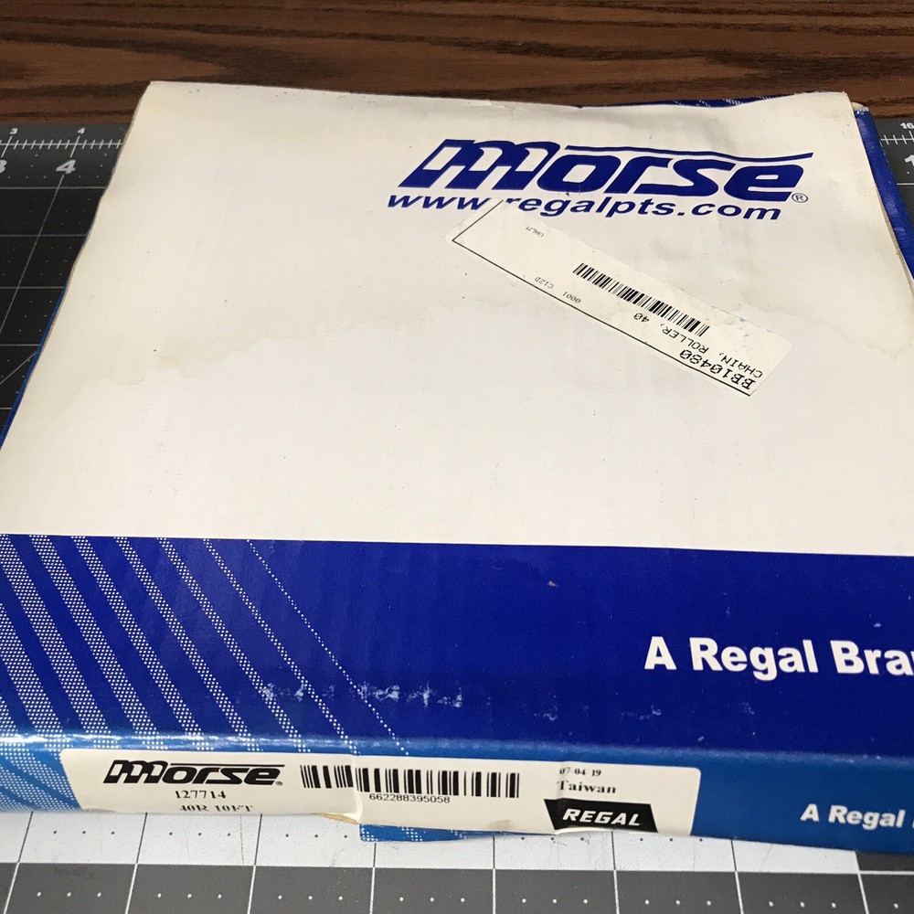 MORSE RIVETED ROLLER CHAIN 10FT 40R 127714 (LA29Q)