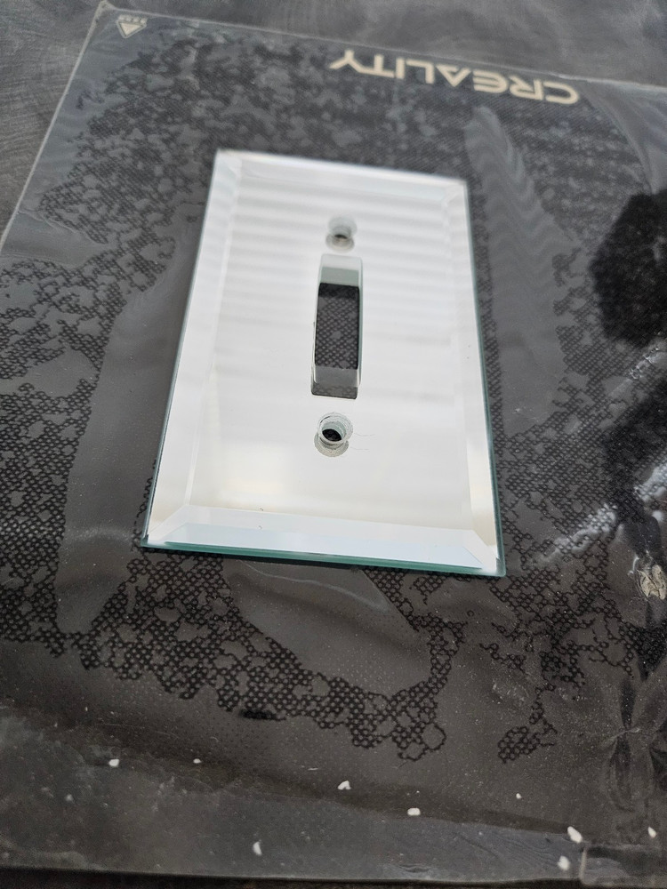 Mirror Single Switch Toggle Wallplate