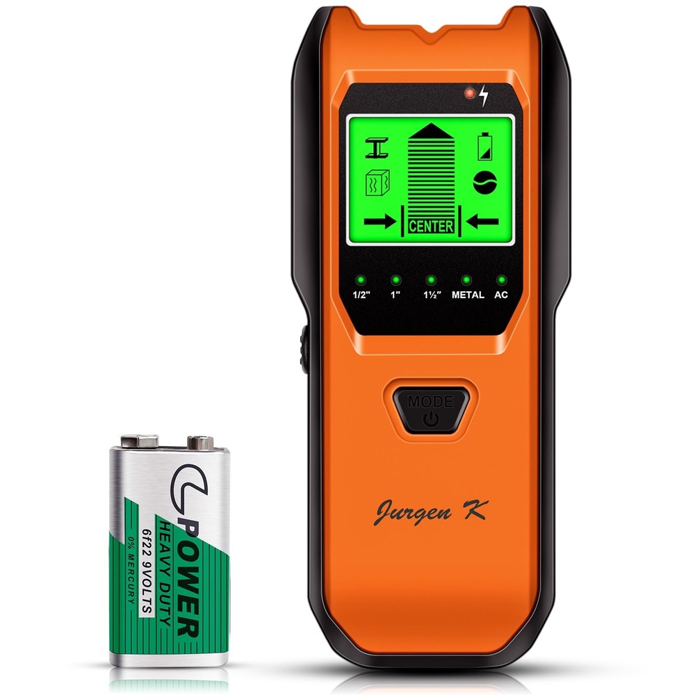 Stud Finder Wall Scanner, 5 in 1 Multifunction Stud Locator with Smart Sensor...