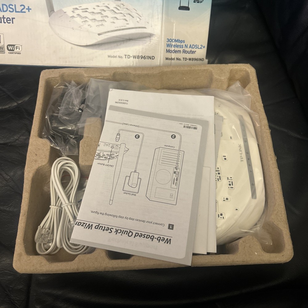 TP Link W8961ND Wireless Modem 300Mpbs