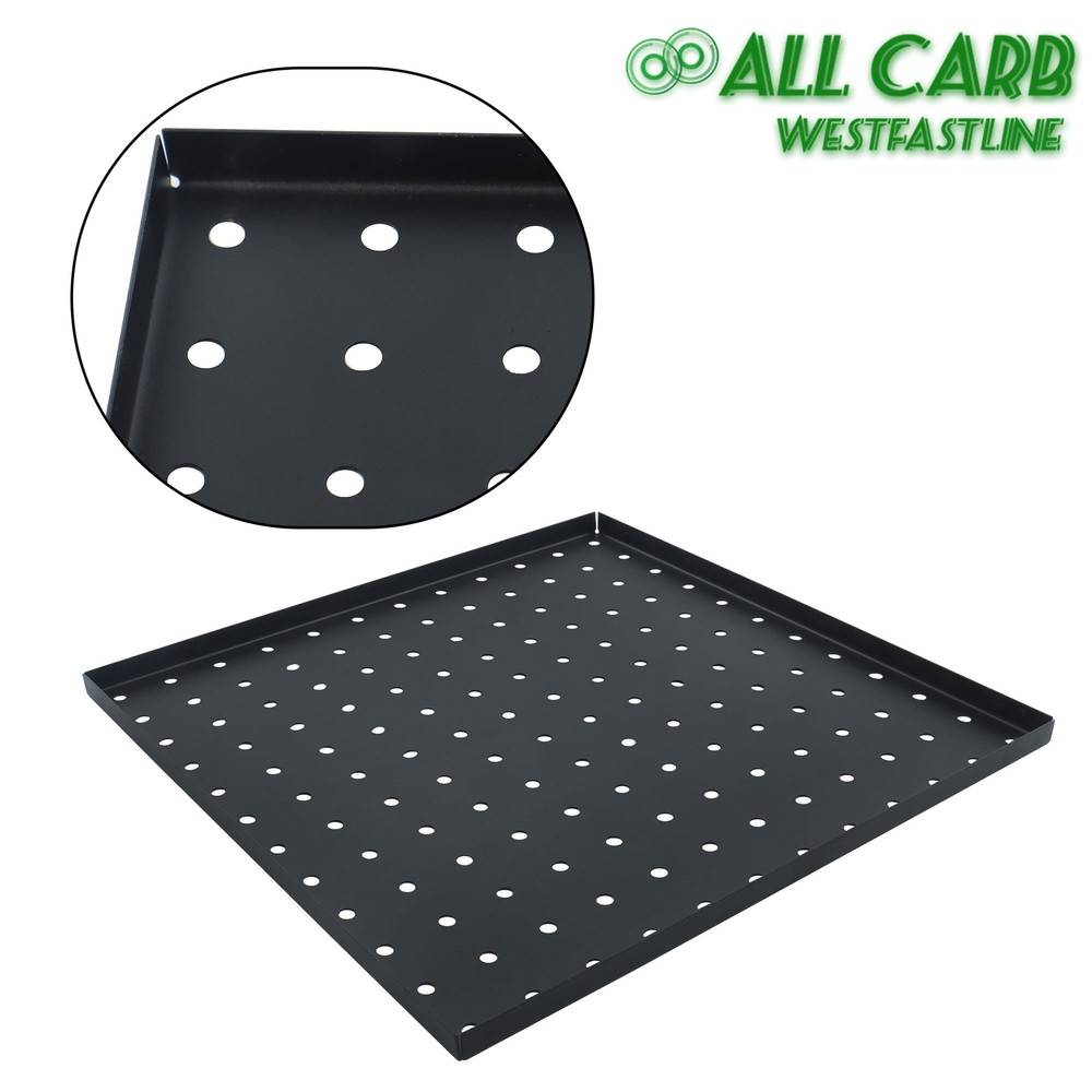 4 Pcs Metal Pegboards Black Peg Boards Wall Organizer Panel Storage Hanger Tool