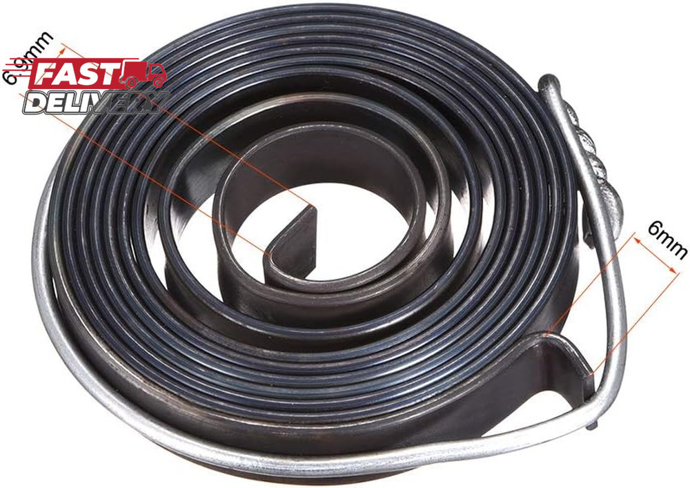 Uxcell Drill Press Return Spring, Quill Spring Feed Return Coil Spring Assembly,