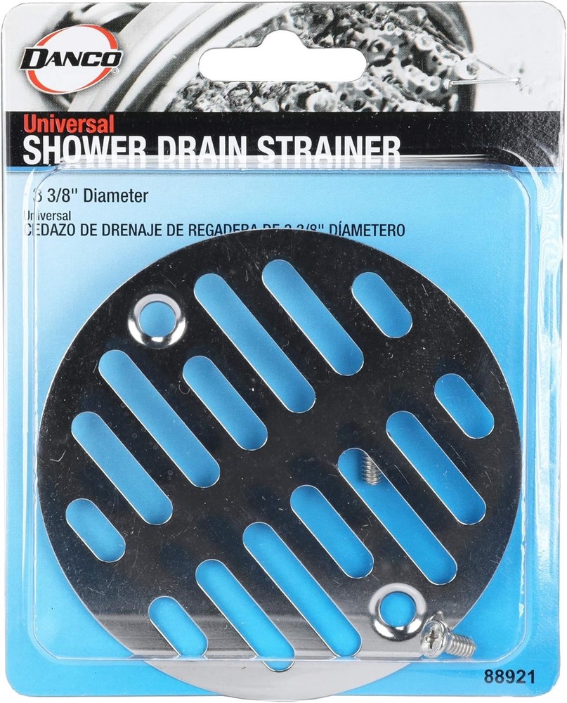 Danco Chrome 3 3/8" Universal Shower Drain Strainer  88921