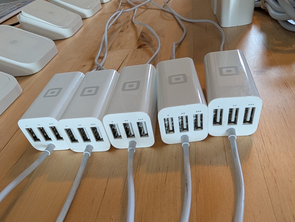 Square POS System Bundle - Untested - iPad Holder, Square Readers w/ Docks, Etc.