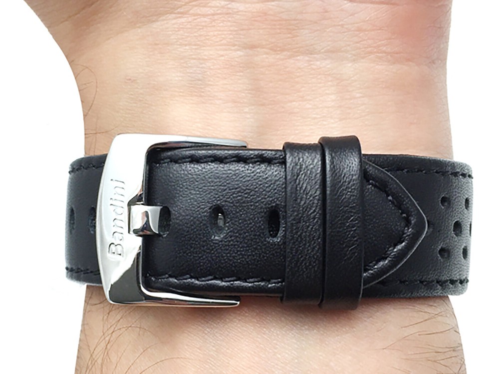 20mm Leather Rally Strap, Watch Band for Omega Speedmaster
