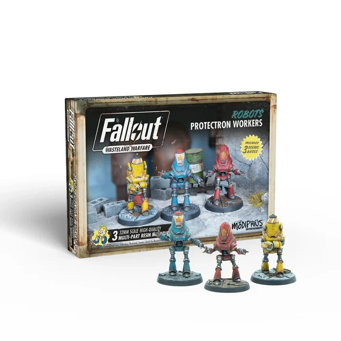 Fallout: Wasteland Warfare Robots Protectron Workers