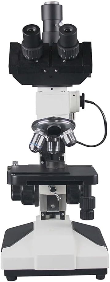 Reflected & Transmitted Compound LED Light High Power 2500x Microscope w 5MP Cam