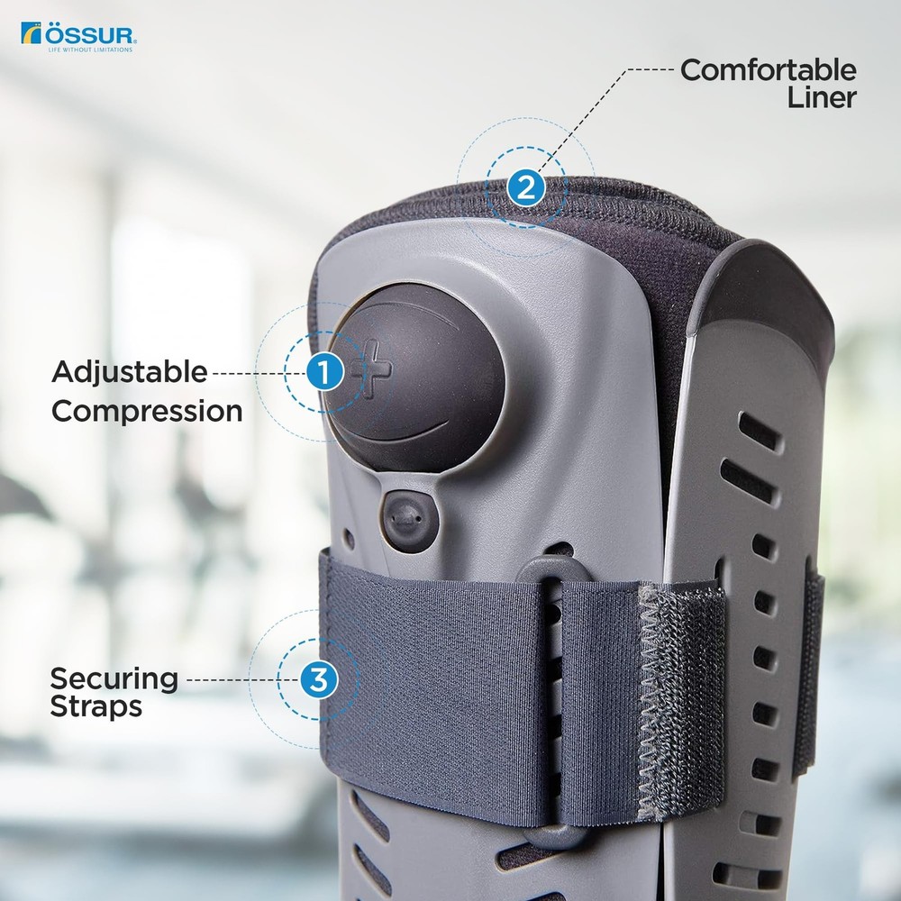 Ossur Rebound Air Walker Boot | Comfortable Walking Boot with Compression Str...