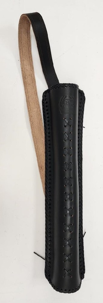 Traditional Genuine Leather Black Back Quiver