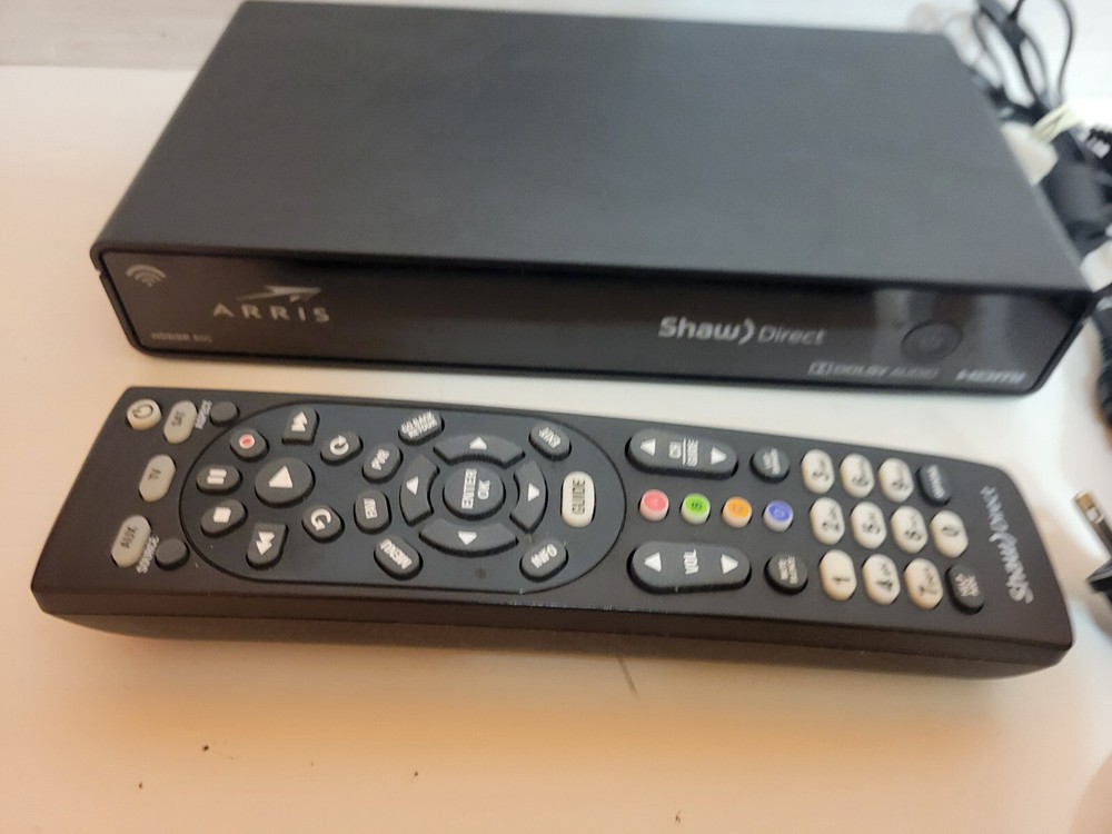 Shaw Direct HDDSR 800 Satellite Receiver With Remote Adapter