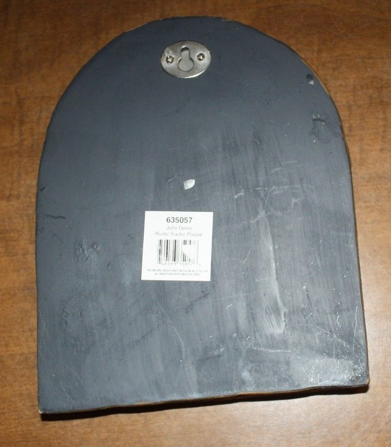 NEW JOHN DEERE MOLINE, ILL. TRACTOR RUSTIC PLAQUE FREE SHIPPING