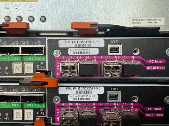 NetApp Class 6600 Model 0892 4U 60x 3.5" HDD Bay JBOD Expansion array