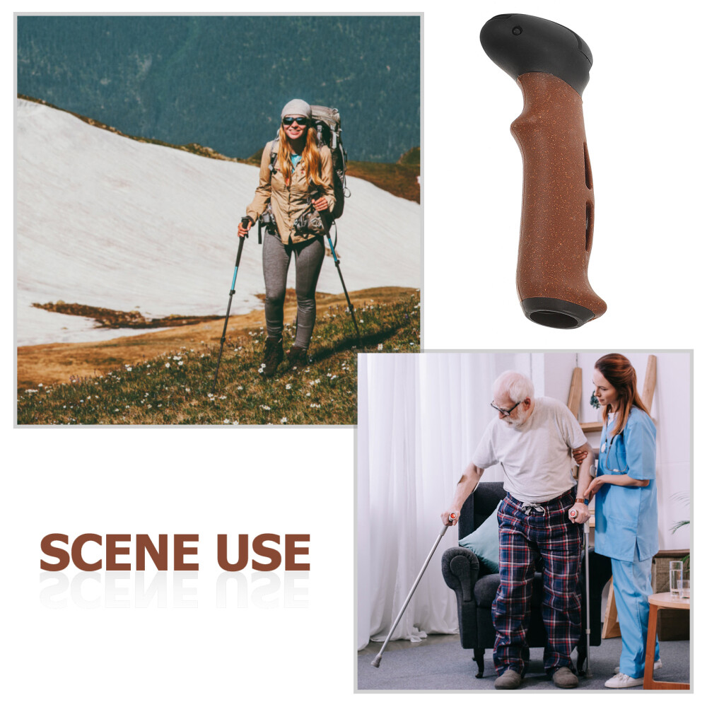 Trekking Pole Handle Cork Hiking Pole Grip Cork Replacement Cork Handle