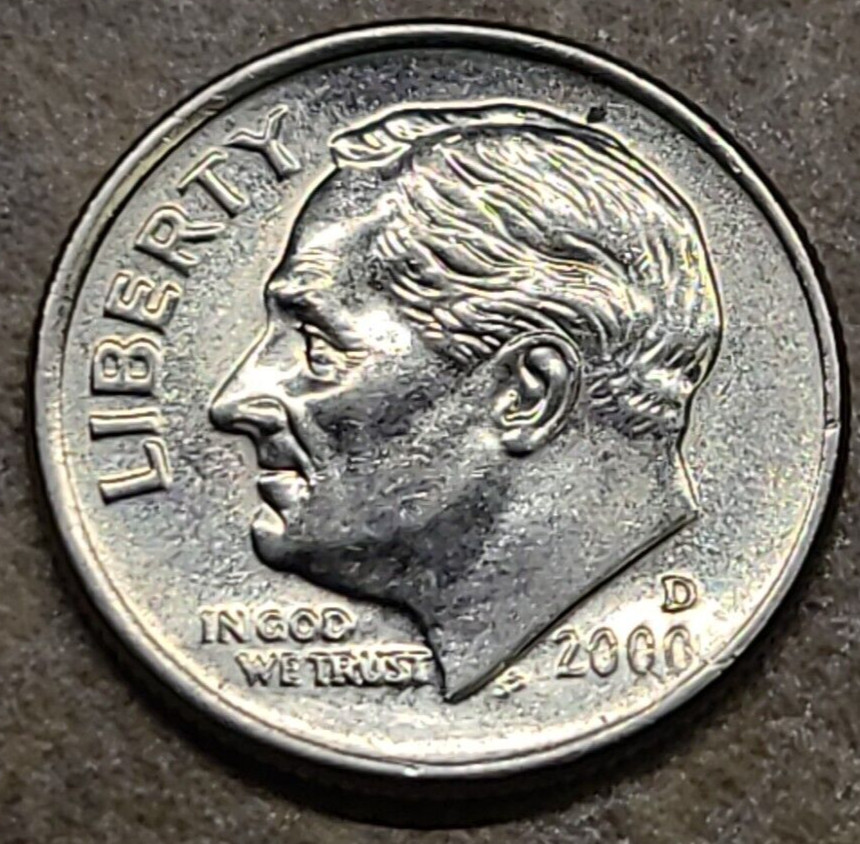 2000 D Roosevelt Dime Clad ** ON HAND **