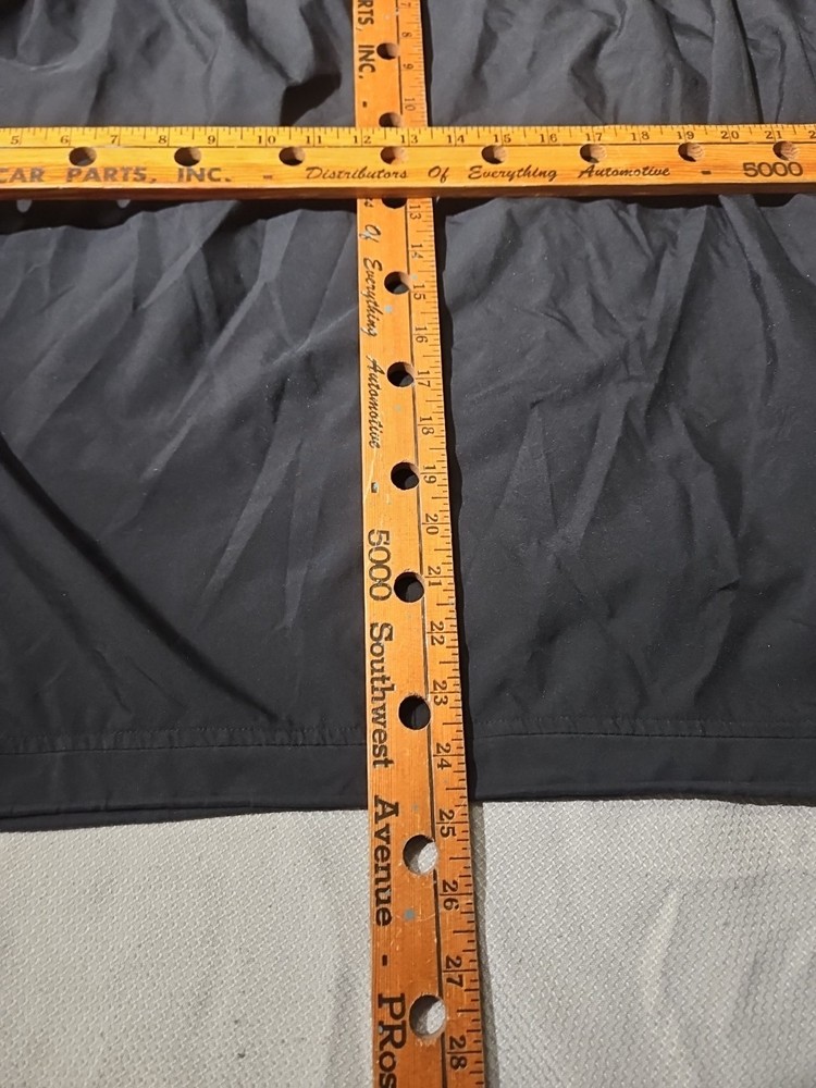 Vtg Zero Restriction Jacket Mens Medium Black 1/4 Zip Windstopper Pullover Y2k