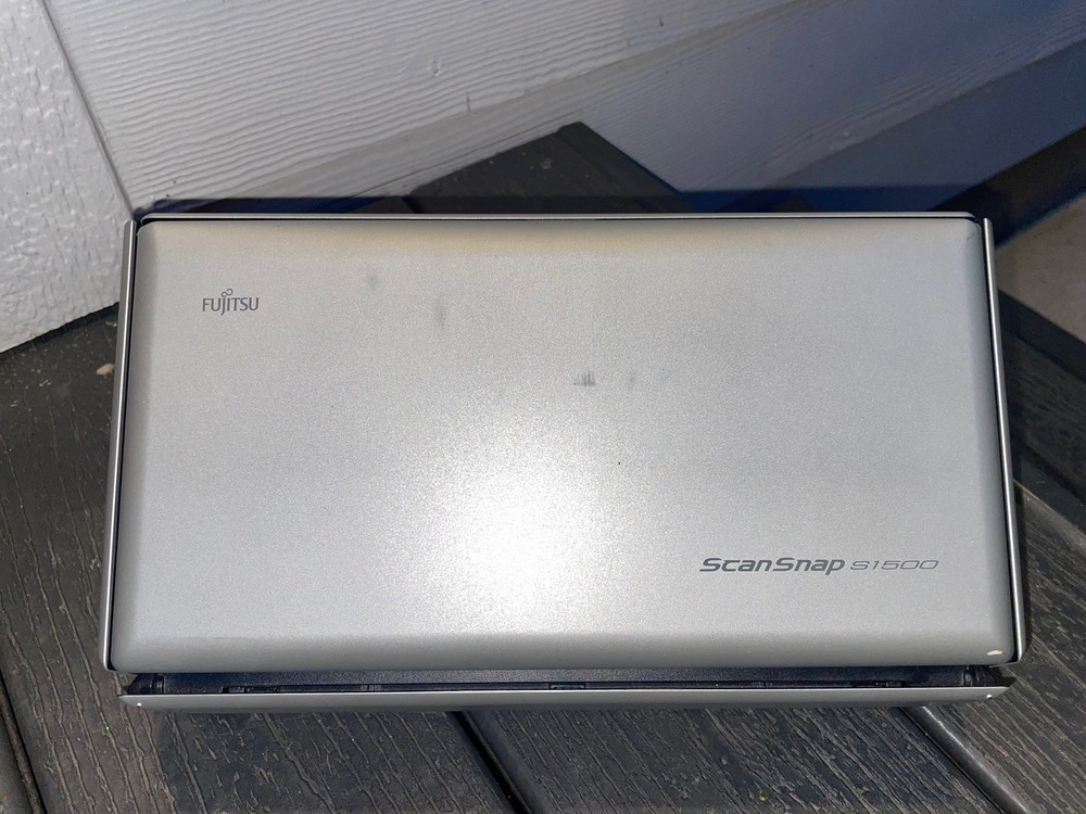 Fujitsu ScanSnap S1500 Duplex Color Document Scanner Tested PC Mac Works