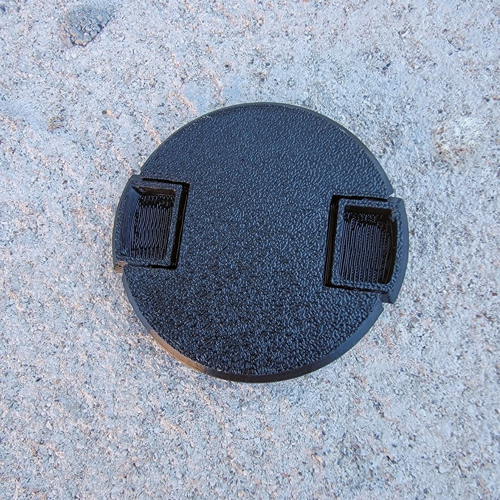 Universal Replacement Lens Cap 52mm | Snap-On Camera Lens Protector