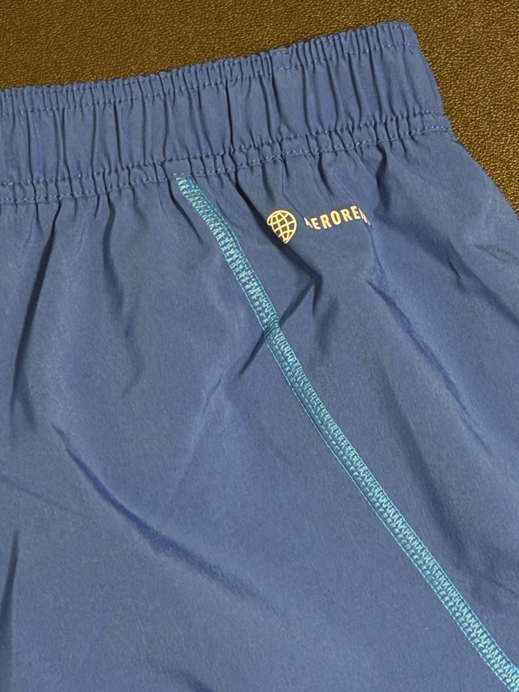 Adidas Compression Pant With Shorts Blue Size XL