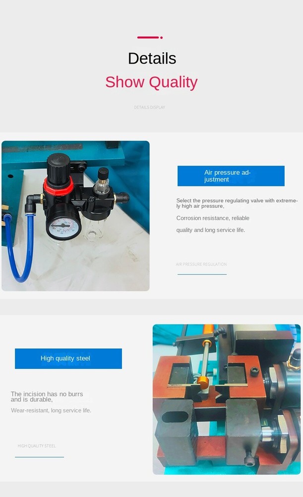 Small Pneumatic Wire Stripper Cable Peeling Machine Wire Cable Stripper 305