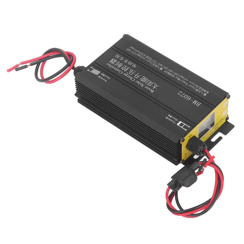 600W MPPT Boost Solar Controller 12-50V Input Step Up Controller.