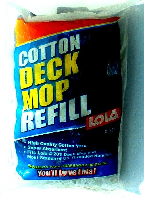 Lola Cotton Deck Mop Refill 2011