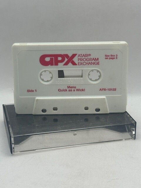 APX Atari Program Exchange Product APX-10122 Cassette Game