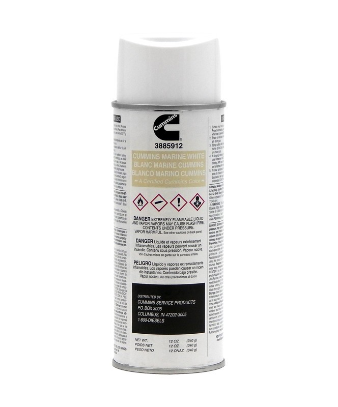 Cummins 3885912 Marine White Paint, EACH