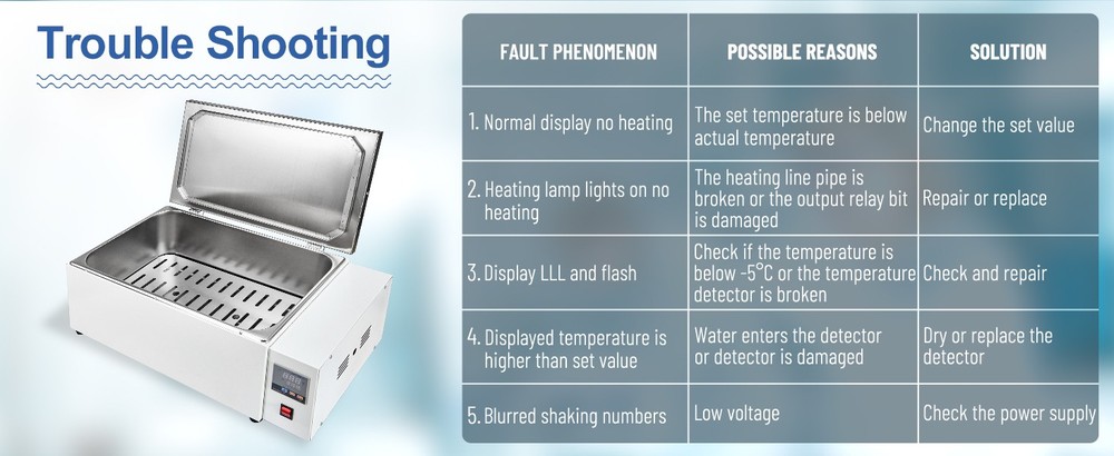30L Lab Water Bath Digital Thermostatic Heating Modules Timing Function New